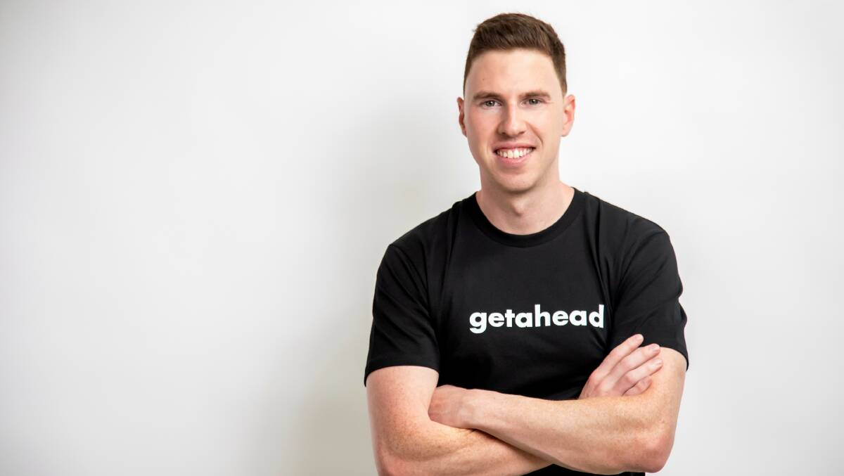 Ormiston entrepreneur Sam McNamara has created an app to connect employers and jobseekers with a simple swipe. Picture supplied