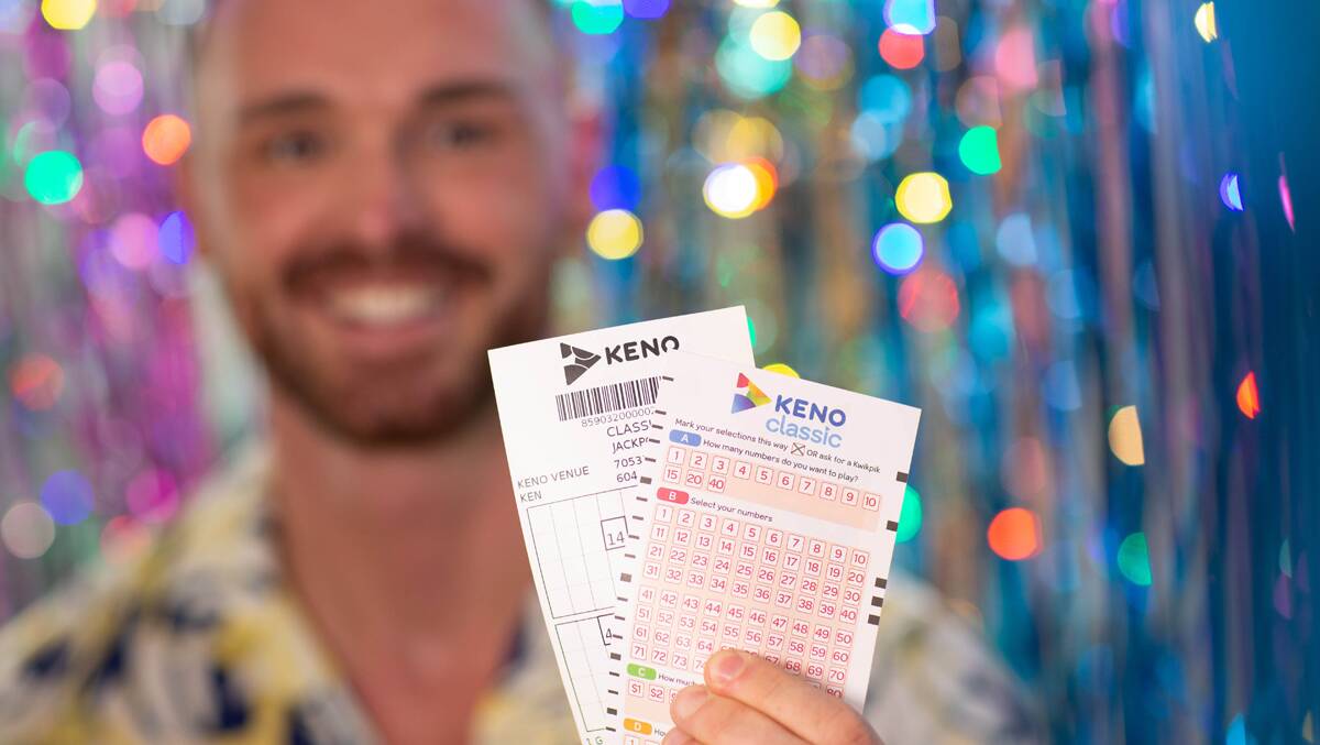 LUCKY WINNER: A Victoria Point man has scored a Keno prixe of more than $110,000.