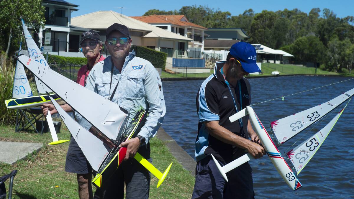 BOATIES: The Redlands Radio Sailing Club hopes to draw in new members of all abilities.