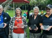 OUR HEROES: Roger Brady, Pam Tranter, Adele Aitkin and Terry Manton were recognised at the STAR Community Services Celebration of Volunteers. Picture: supplied.