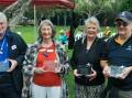 OUR HEROES: Roger Brady, Pam Tranter, Adele Aitkin and Terry Manton were recognised at the STAR Community Services Celebration of Volunteers. Picture: supplied.