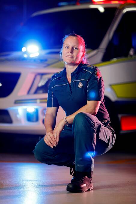 HONOURED: Sandra Cowley has worked as a paramedic in Cleveland and Capalaba since 1991.