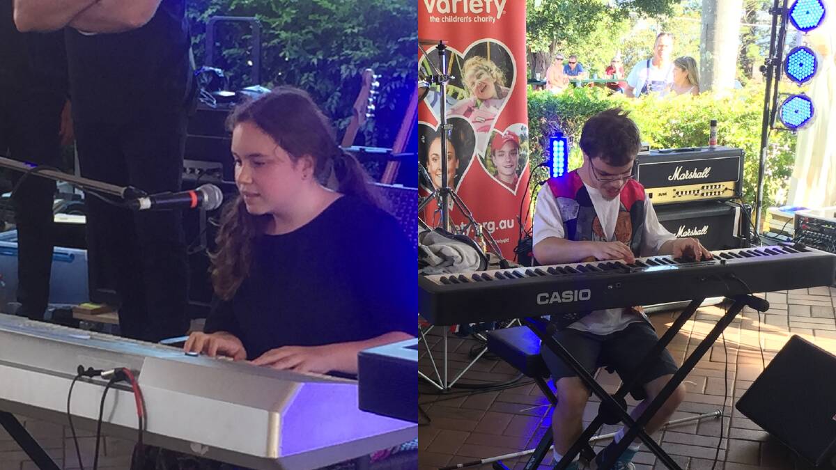 MUSICIANS: Isabella Stanfield and Tom Goldsworthy wowed audiences at last year's Great Aussie Rock Afternoon.