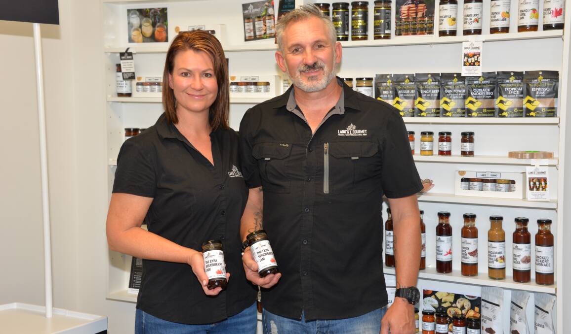 HELPING HAND: Mark and Kathryn Lang are using their business to support farmers strugglig since the cancellation of the 2021 Ekka.