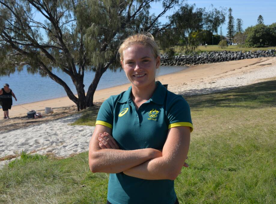 OLYMPIAN: Mara Stransky is the first Russell Island resident to represent Australia at the Olympic games.