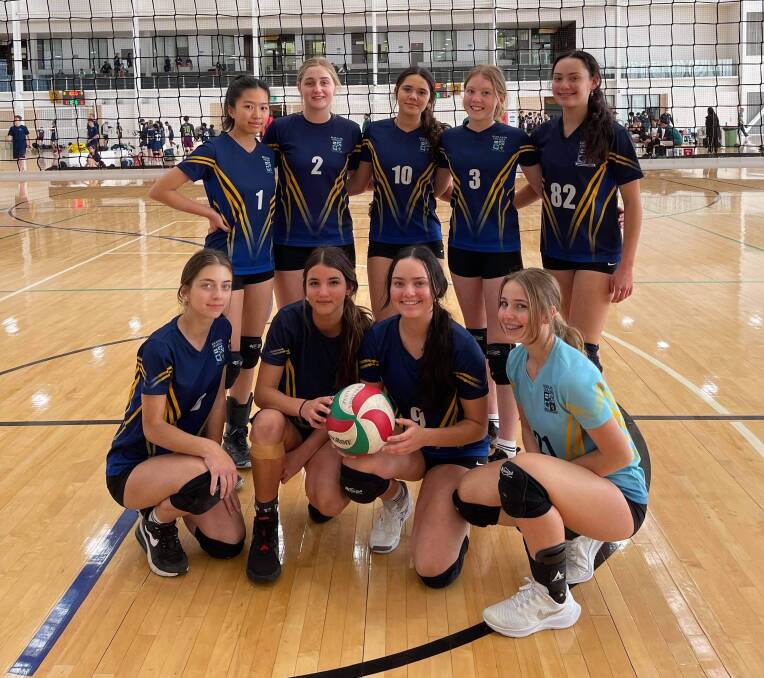 GOLD: the year 9 girls volleyball team were one of six Redlands College teams to win their division at the CASSAQ competiton.