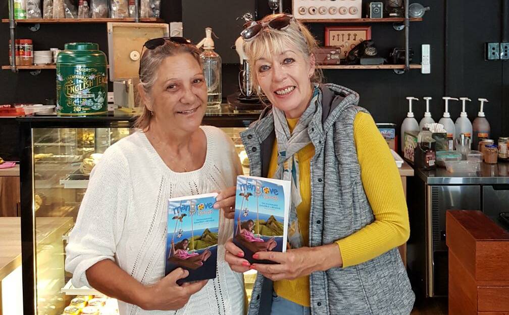MAGIC READ: Leonie Lymbry Watson and Mangrove Sands author L. J. Nilsson. Picture: supplied. 