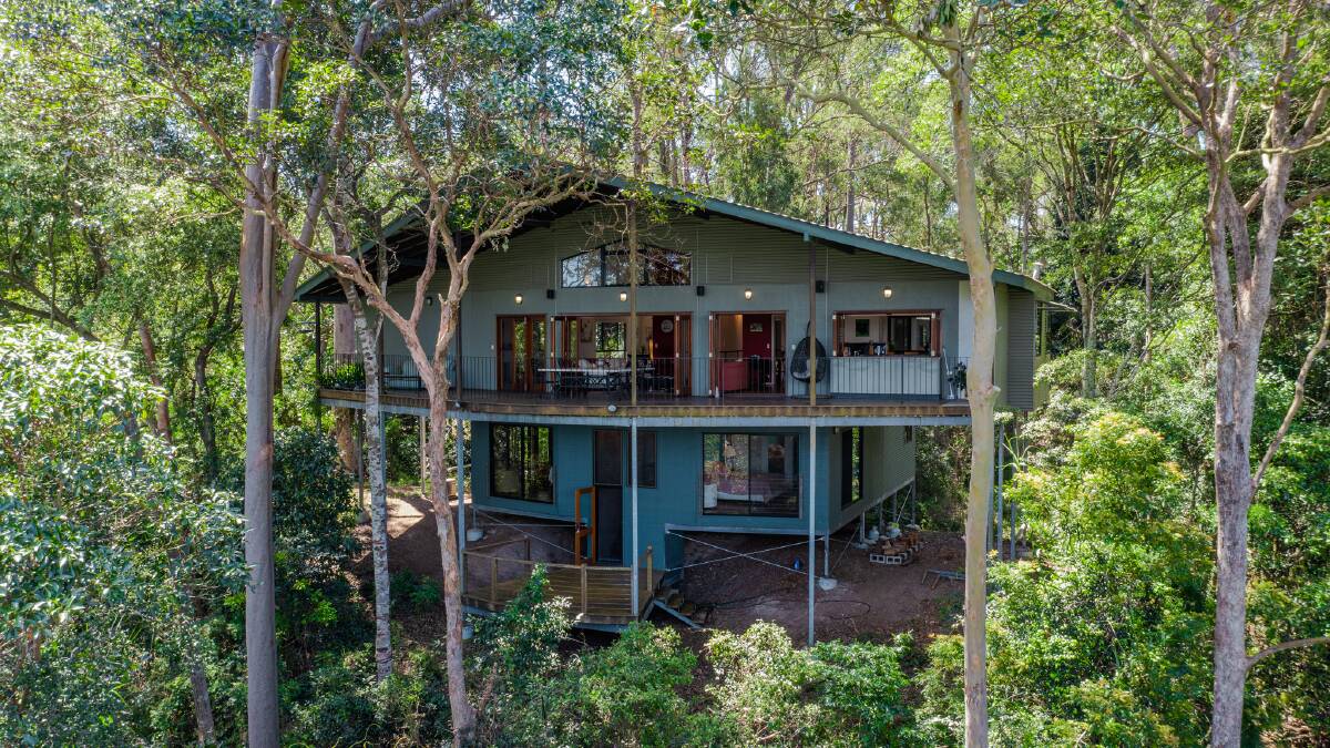 TREEHOUSE: the treehouse property at 68 Howlett Street, Capalaba sold for $1.925 million in November last year.