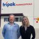 Tripak Pharmaceuticals owner Peter Bates and daughter Claire Bates at their Capalaba manufacturer. Picture supplied.