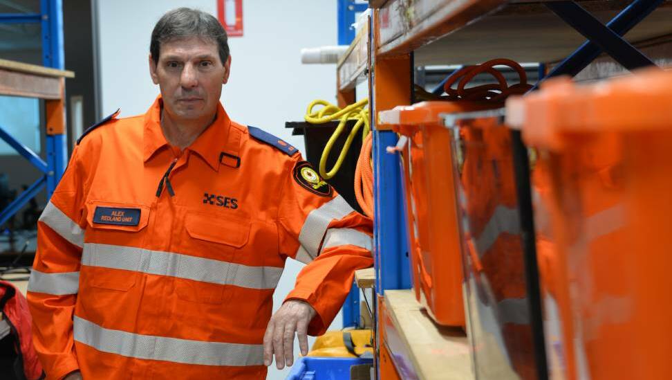 ORANGE ARMY: Redland Bay SES Unit volunteer Alex Johnson has been awarded regional member of the year at the annual SES awards. Photo: Emily Lowe.