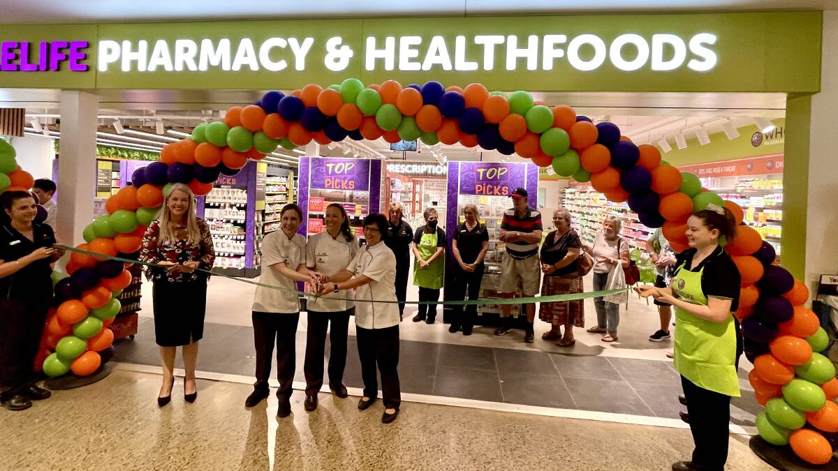 NEW OPTIONS: WholeLife Pharmacy and Healthfoods has opened at the newly developed Redland Bay shopping complex. Photo: supplied.