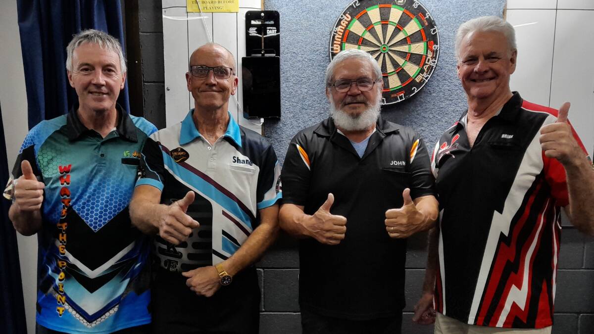 FLYING OUT: Redland Darts Association's summer season is wrapping up. Picture: supplied.