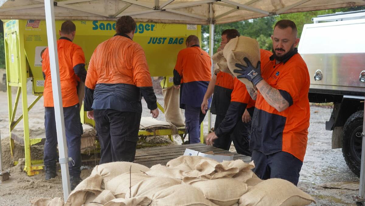 PREPARE: Sandbagging facilities are open across the Redlands on the mainland and the islands. Photo: Supplied.