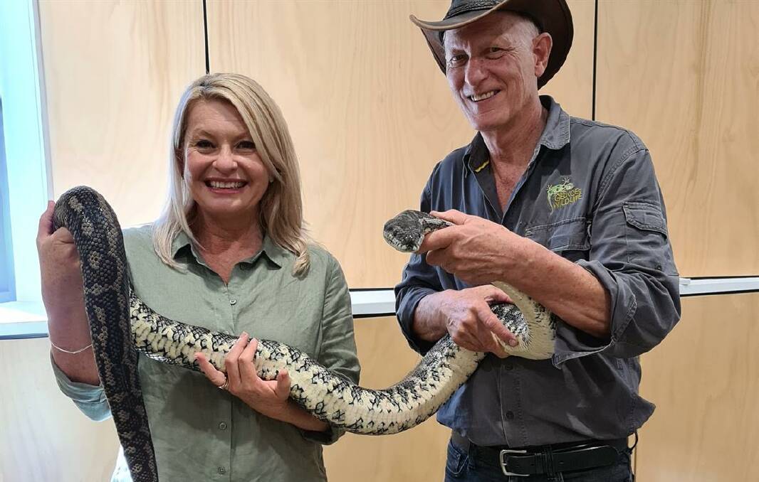 TOTALLY WILD: Ranger Stacey and Geckeos Wildlife will have furry, feathery and scaly Redlands creatures for an entertaining kids show at the IndigiScapes Centre.
