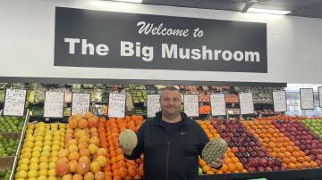 New owner of the Big Mushroom Fruit Barn Freddie Tarabay has officially reopened the popular fresh produce shop. Picture by Jeremy Cook.