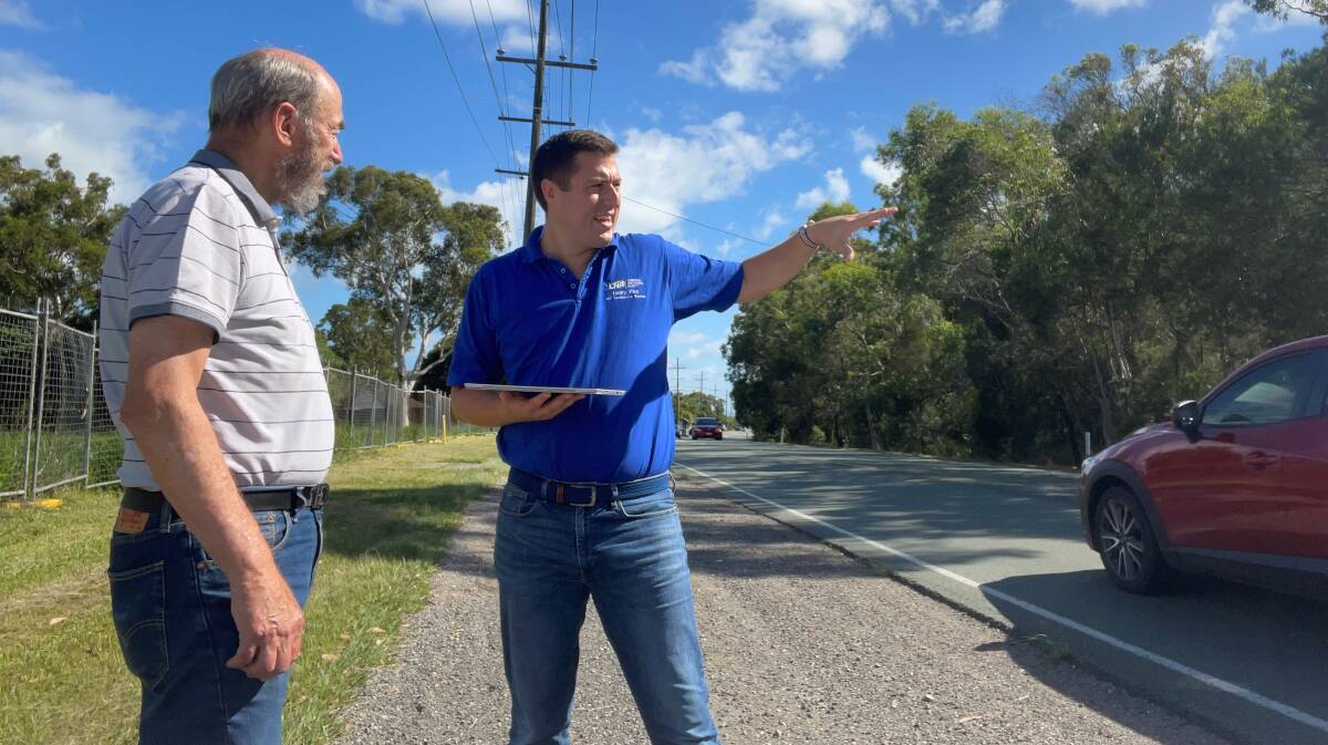 DUPLICATE: LNP Bowman candidate Henry Pike said the federal government was committing to road upgrades in the Redlands.