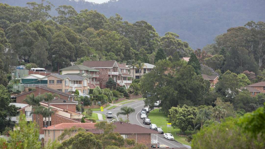 Cordeaux Heights in Wollongong has been named as one of the top family suburbs in NSW. Picture Adam McLean