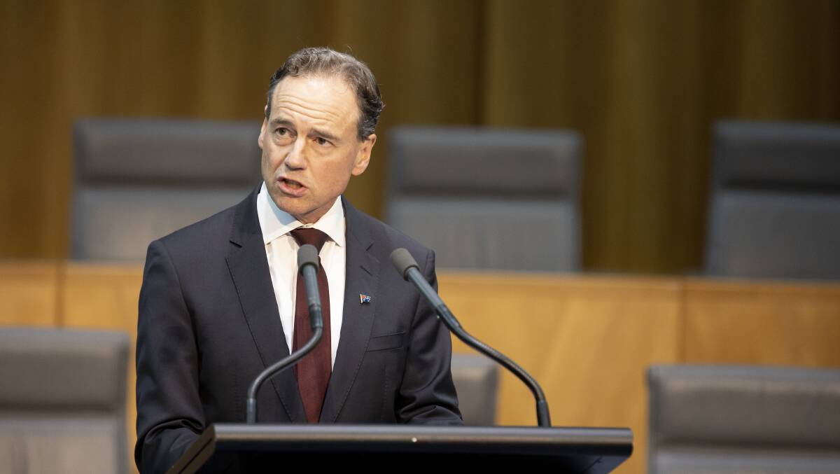 Greg Hunt says a decision on fourth doses is likely within 48 hours. Picture: Sitthixay Ditthavong