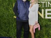 Radio host Kyle Sandilands (left) and his fiancée Tegan Kynaston (right) welcomed their first child, a boy named Otto, on Thursday morning. Photo: WireImage.