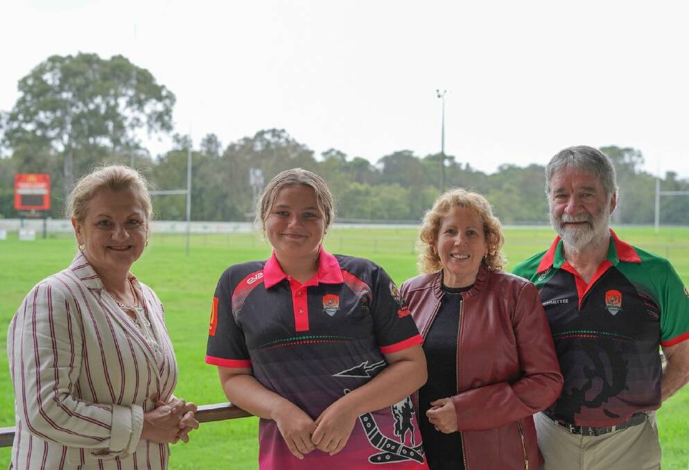 LIGHTS ON: Capalaba Warriors Rugby League Club have secured funding to upgrade damaged floodlights. Photo: Supplied.