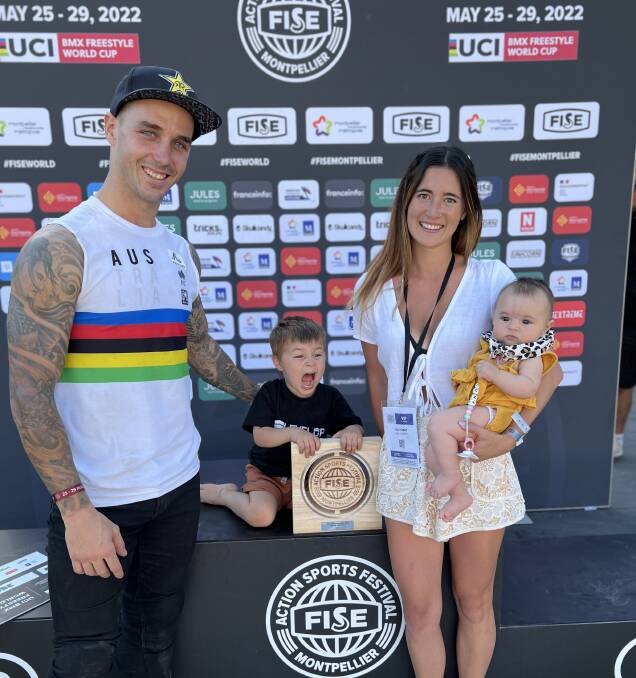 Olympic gold medallist Logan Martin was last year's celebrity Sports Dad of the Year. Picture supplied.