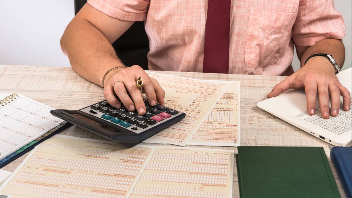Tax forms. Picture by Shutterstock.