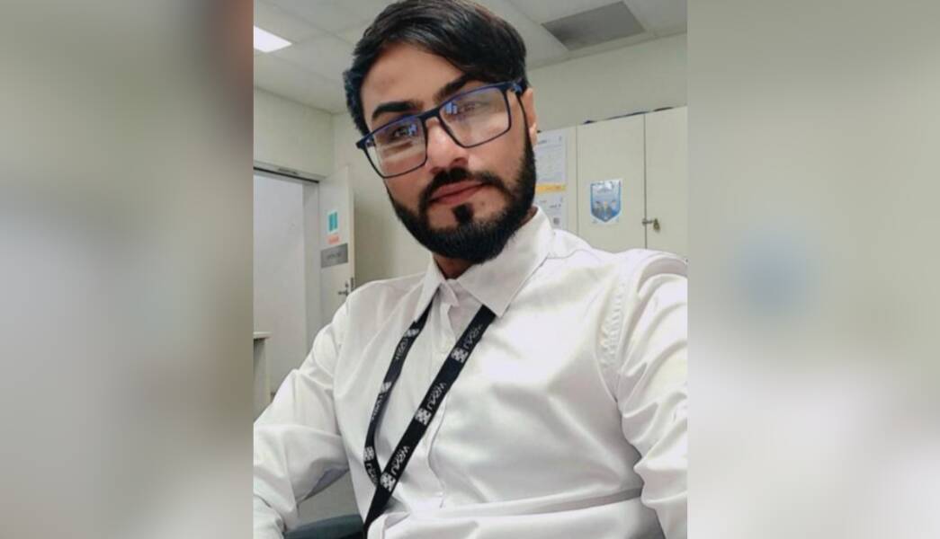 Faraz Tahir was a security guard on his first day in the job when he was killed at Bondi Junction Westfield. Picture via Facebook/Ahmadiyya Muslim Community Australia 