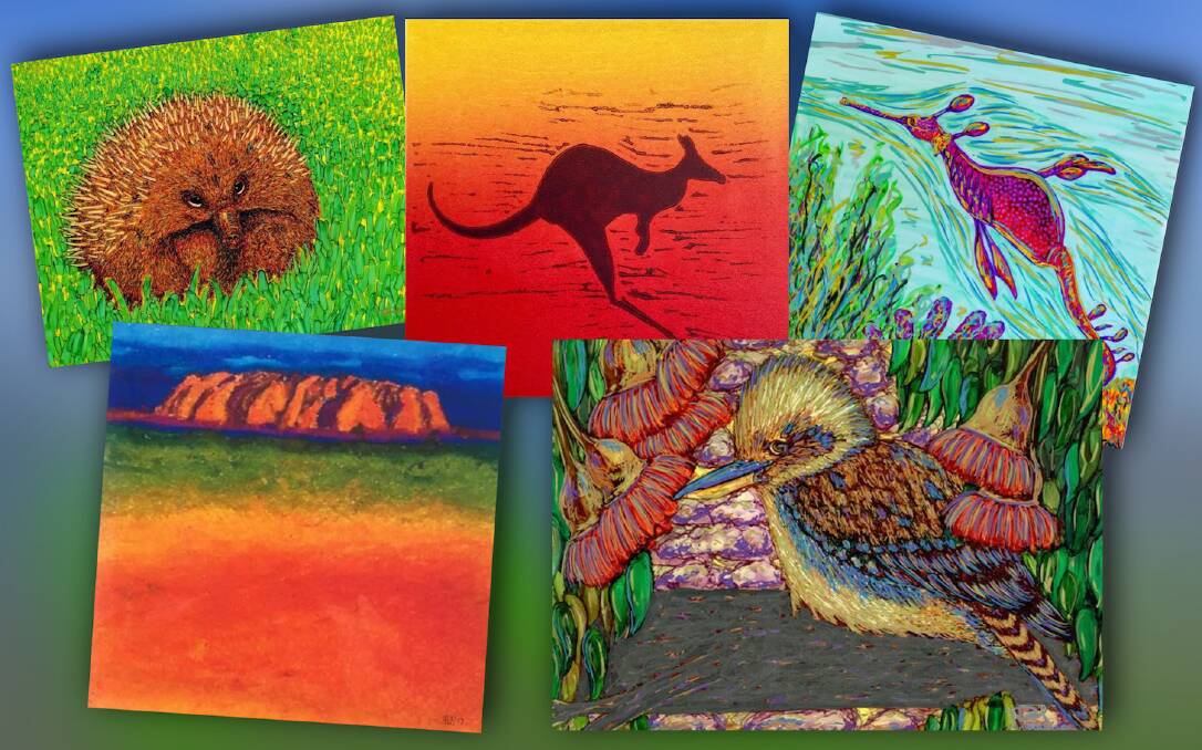 LIVING COLOUR: Our Country by local artists Nicole Darlington and Natasha Gibson-Scott celebrates the spectacular natural canvas of Australia in all its glory.