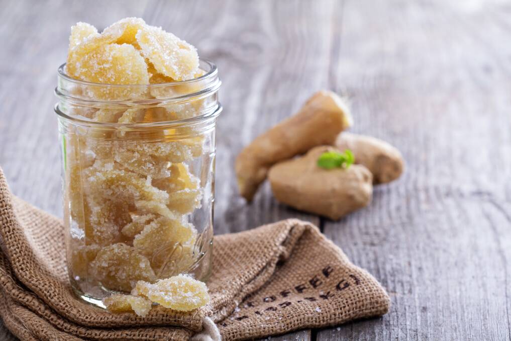 FESTIVE FARE: Candied ginger makes a tangy and tasty gift for those who like the sweeter things in life.