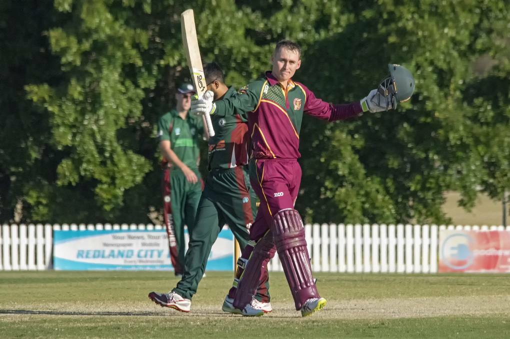 TEST HOPEFUL: Marnus Labuschagne will be looking to contribute with the bat and ball when he hits the crease for the Redlands Tigers this weekend.
