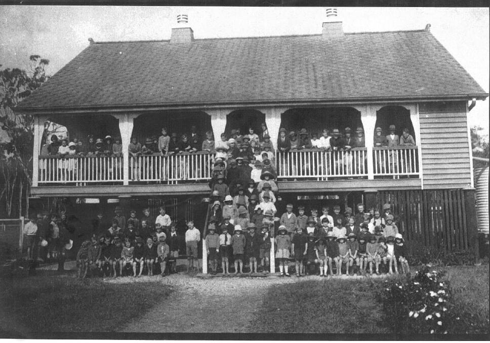 LOOKING BACK: The early days at Cleveland State School looked very different. Photo: Supplied 
