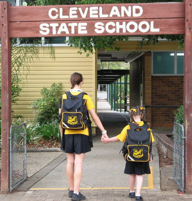 FROM THE BEGINNING: Many generations of Redland families have passed through the gates of Cleveland State School during its 150 years providing education. 
