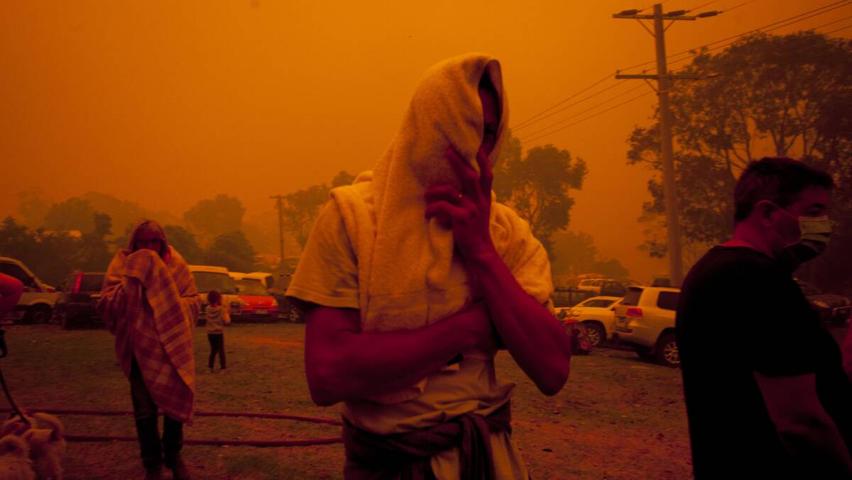 Mallacoota was devastated by the NYE firestorm. Photo: Rachel Mounsey