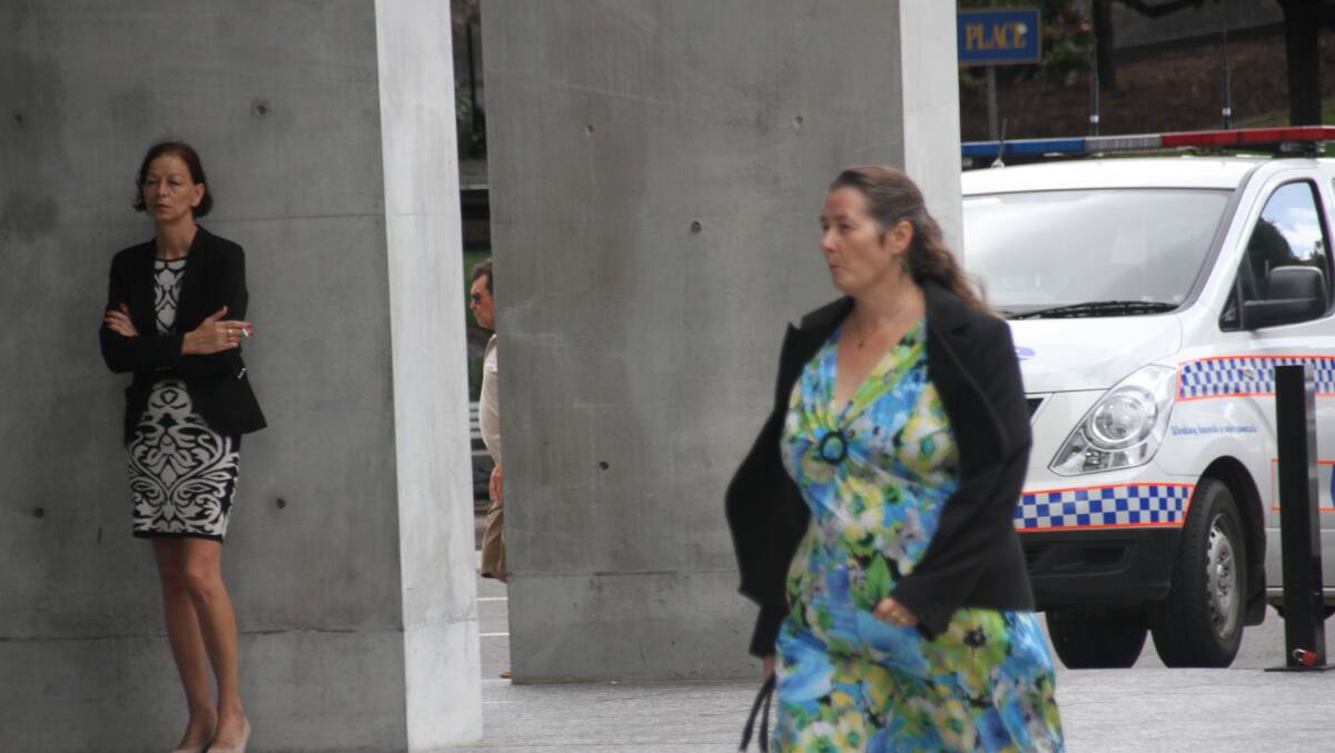 Helen Fennell at Brisbane Supreme Court last week. Her husband, Steven Mark John Fennell was found guilty of murdering Macleay Island grandmother Liselotte Watson in November 2012.