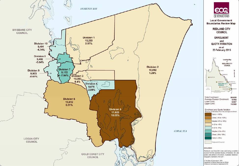 Redland boundary changes questioned