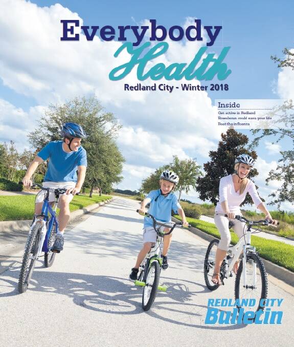 Publication online: Everybody Health Redland City Winter 2018 is now available to read. Click on this image now to enjoy great stories.