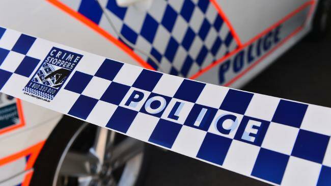 Police cordoned off an address at Capalaba and took a man into custody on Wednesday night. 