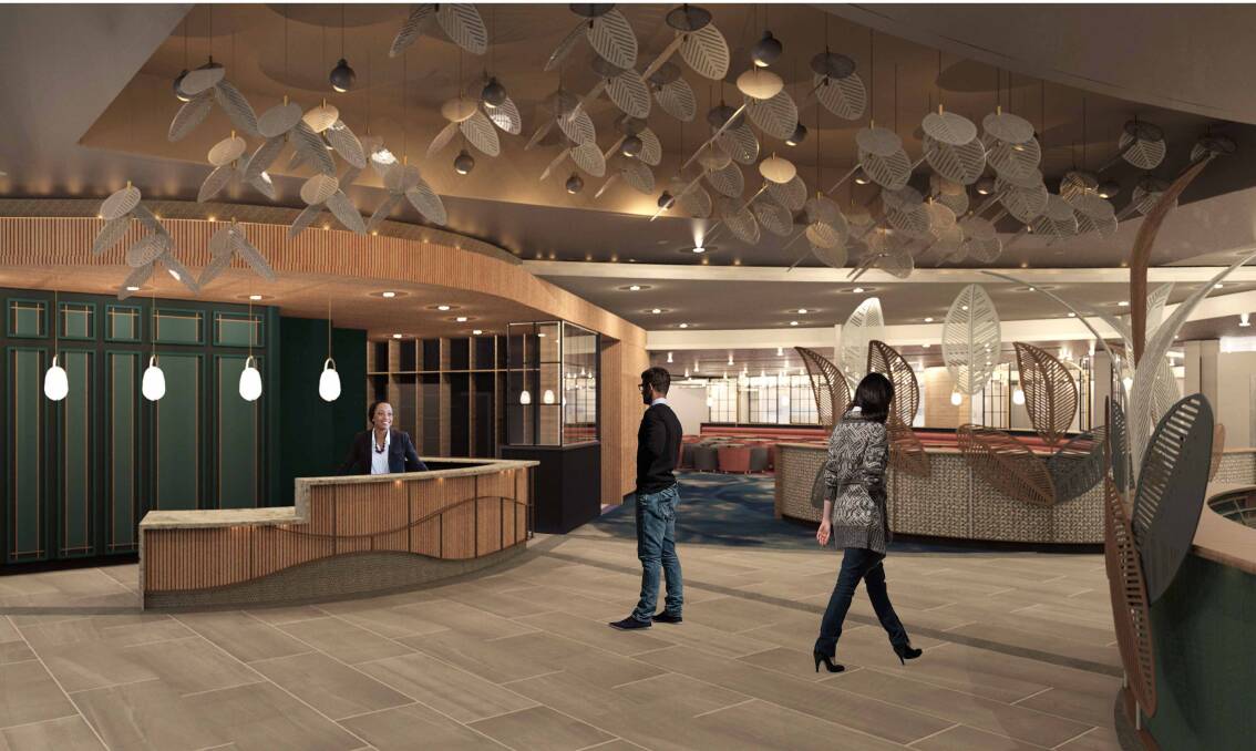 MODERN: An artist's impression of just some of the new upgrades happening at the Redlands Sporting Club with completions in time for the Melbourne Cup. Photo: Supplied