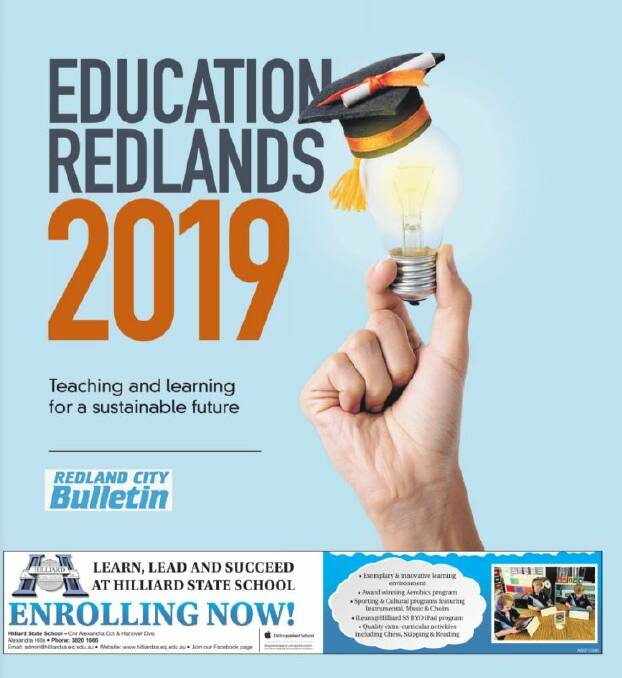 CLICK on the cover to read more about education in the Redlands.