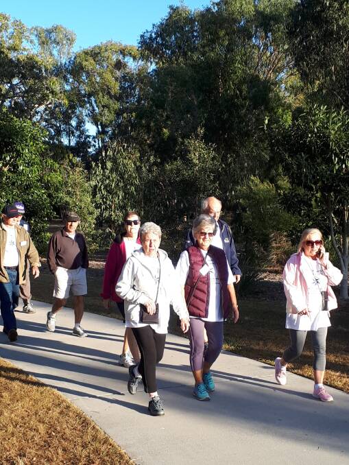 Seniors Week Redlands walk.