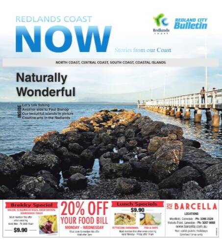 Click the cover to read Redlands Coast Now.