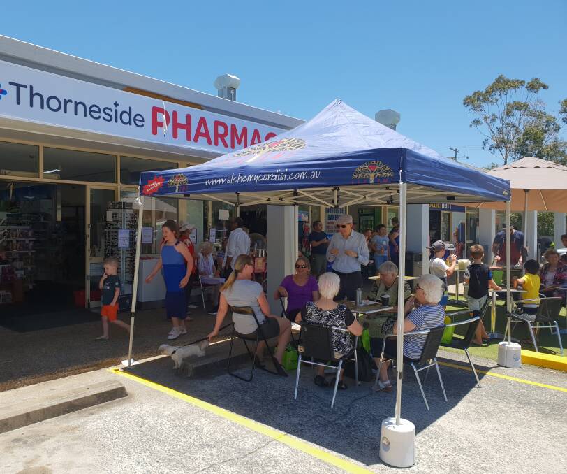 SUCCESS: The grand opening of Thorneside Pharmacy had great support from local residents. Along with free food and drinks were drawn prizes of a $200 visa gift card, $100 hamper and a $50 in store voucher.
