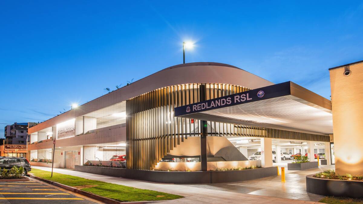 Convenient: A new multi-level car park at Redlands RSL opened late last year which now provides parking for 516 vehicles with easy access.
