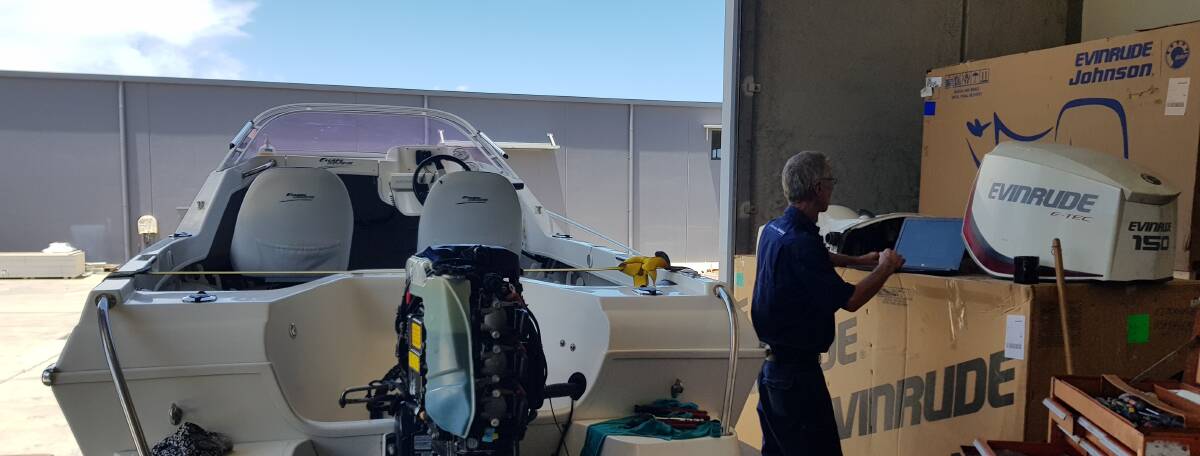 The friendly team at Marine Care QLD service and maintain all major brands of outboards and sterndrives, and will also maintain your trailer for peace of mind when traveling on the road. Photo: supplied