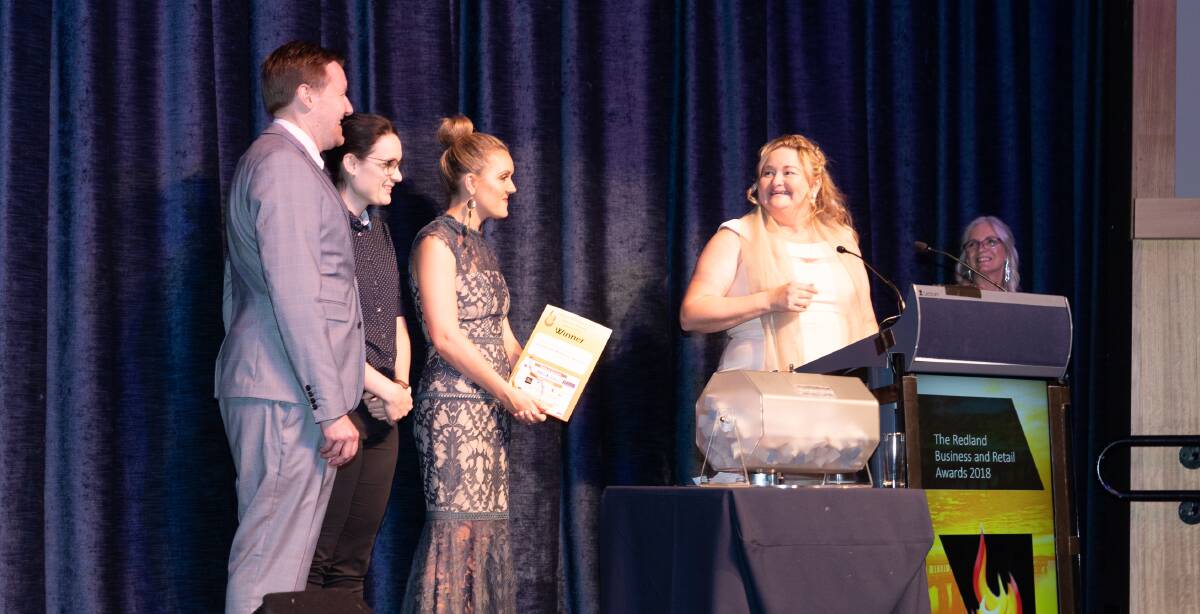 THRILLED: After 10 successful years in business for Sustainable Marketing Services, the icing on the cake was winning the prestigious Honour Roll Business of the Year at the recent BaR awards. Photo: Studio 4 Photography.