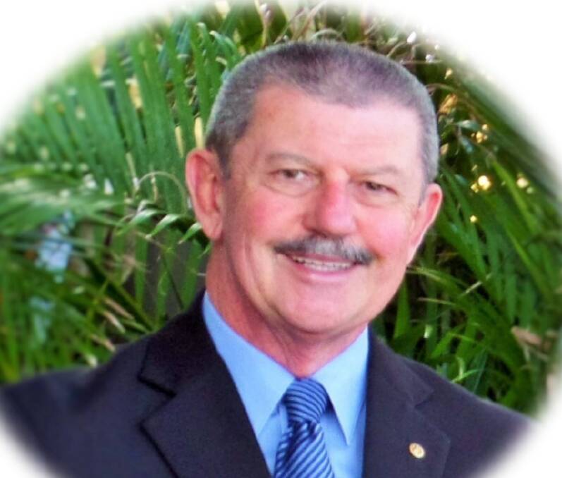 Committment: Rotary Club of Wellington Point spokesman Terry Ryan loves the dedicated community spirit of the Redlands.