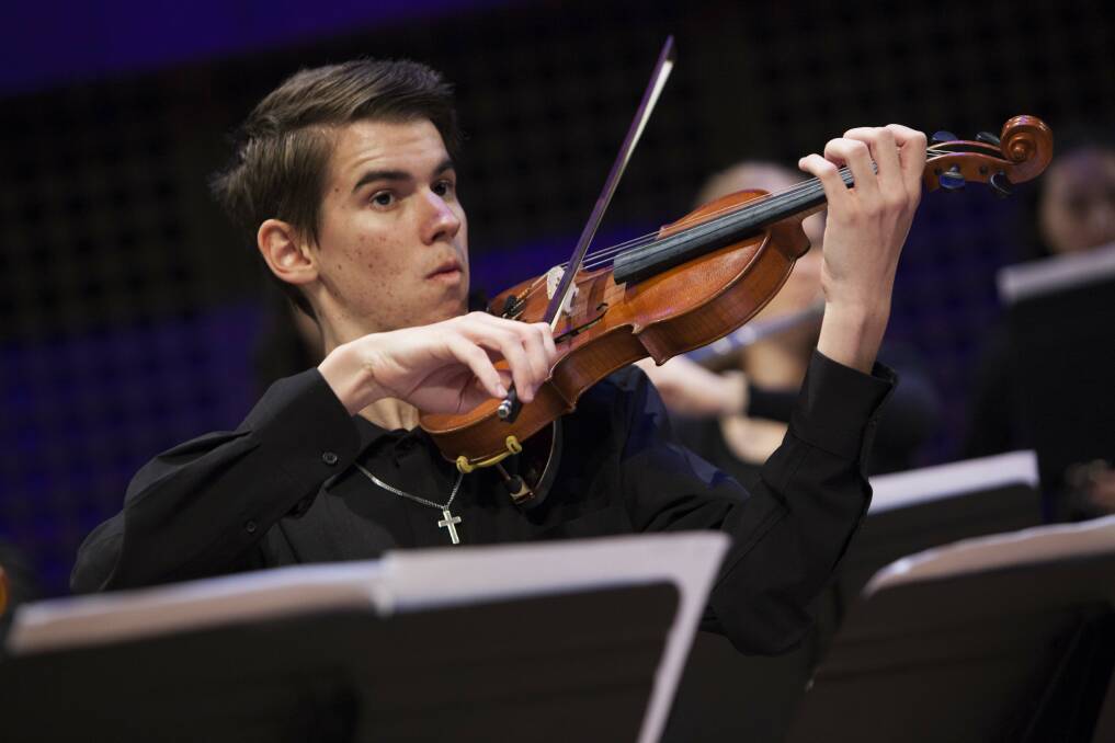 PROMISING MUSICIAN: Johnny Kelly took part in a four-day program exploring the music of Classical and Romantic composers. Photo: Alexandra McHugh