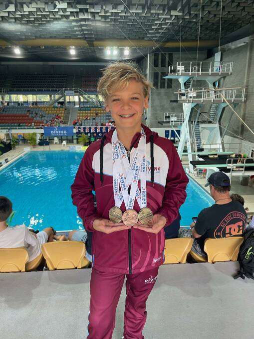 PROUD: Kobi represented Queensland at the national Age Championships at Chandler.