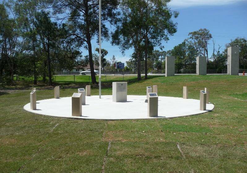 ANZAC DAY: The Armistice Centenary War Memorial at Belmont.