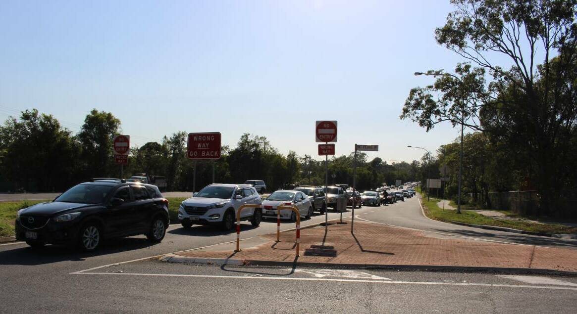 QUEUES: Getting onto the Gateway Motorway from Old Cleveland Road has long been a hassle for commuters.